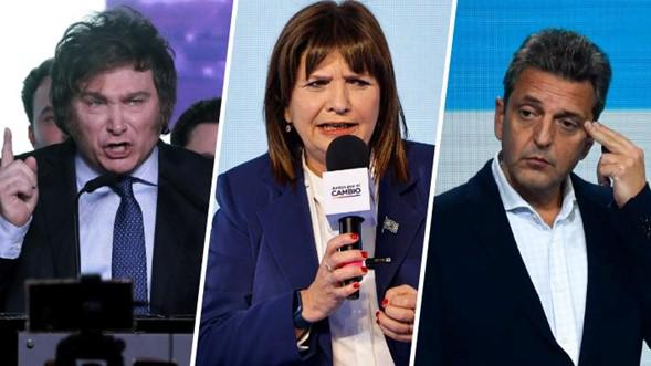 Argentina-Milei-Bullrich-y-Massa-emol