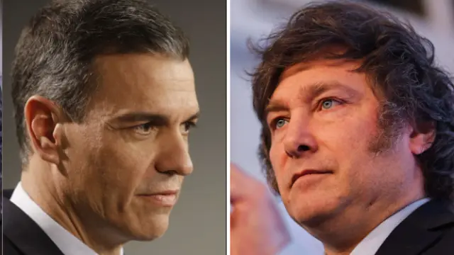 pedro-sanchez-y-javier-milei