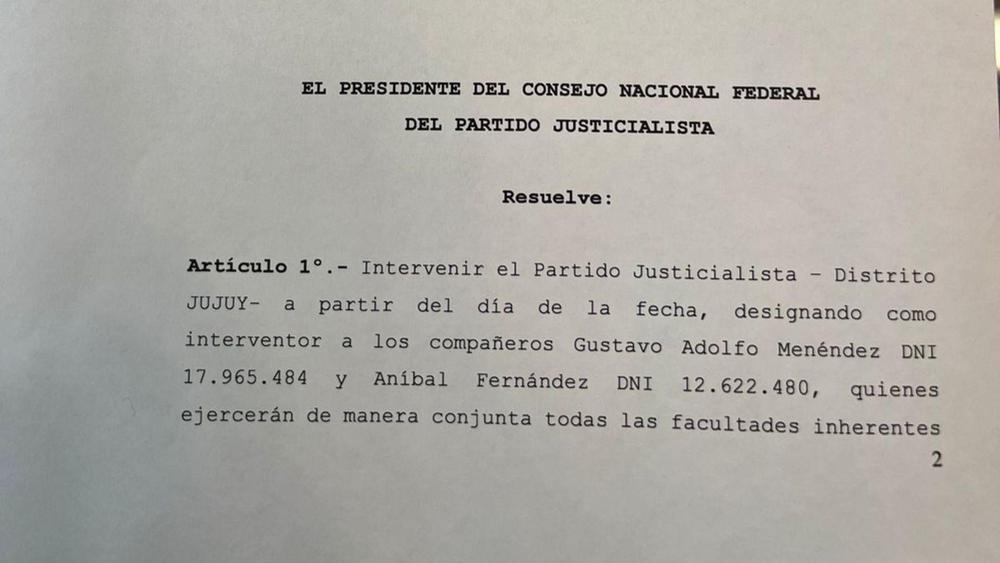 Sección País