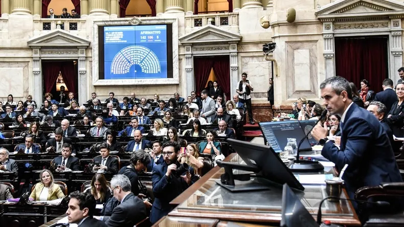 martin-menem-votacion-ley-bases-diputados-30-04-24